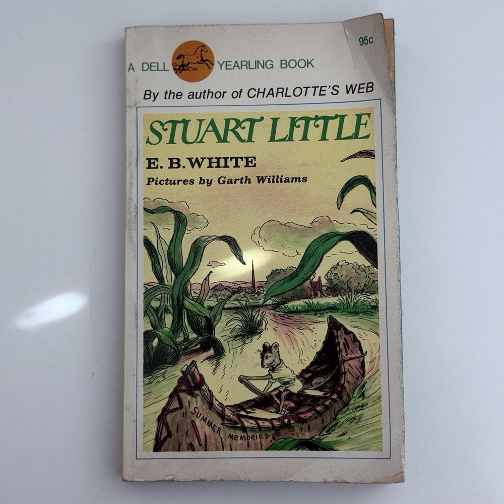 Stuart Little E.B. White Dell Yearling Book 15th Print 1973 Vintage Paperback